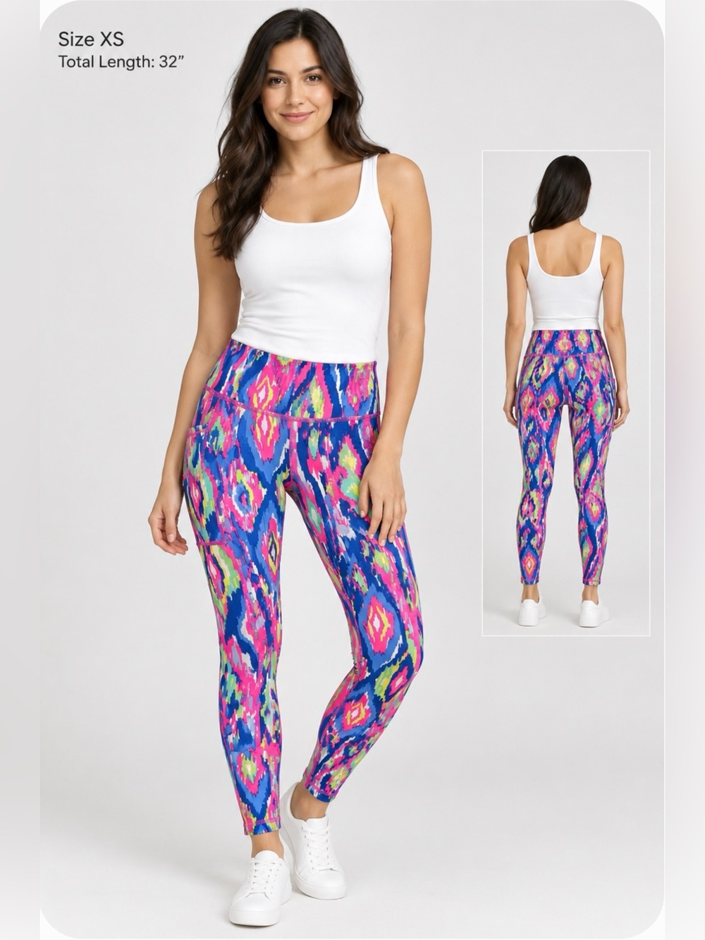 Lilly Pulitzer Luxletic Weekender Ankle Leggings XS NWOT